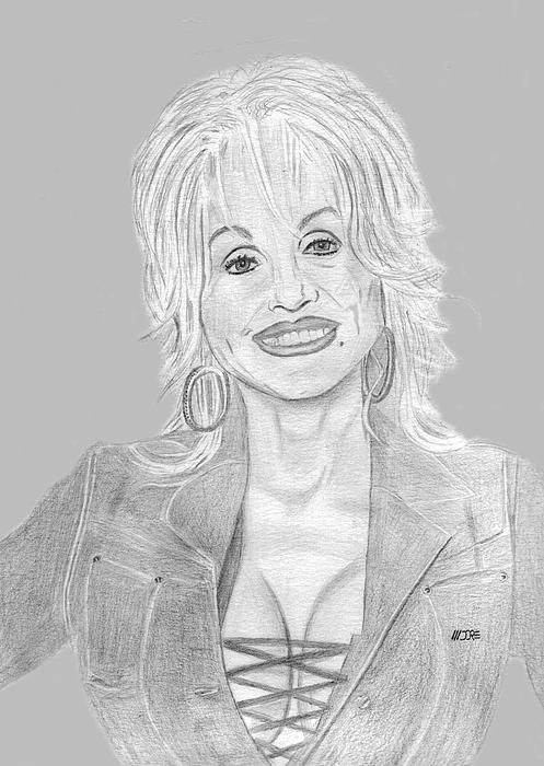 497x700 Dolly Parton Pat Moore Pencil Drawings Dolly - Dolly Parton Sketch