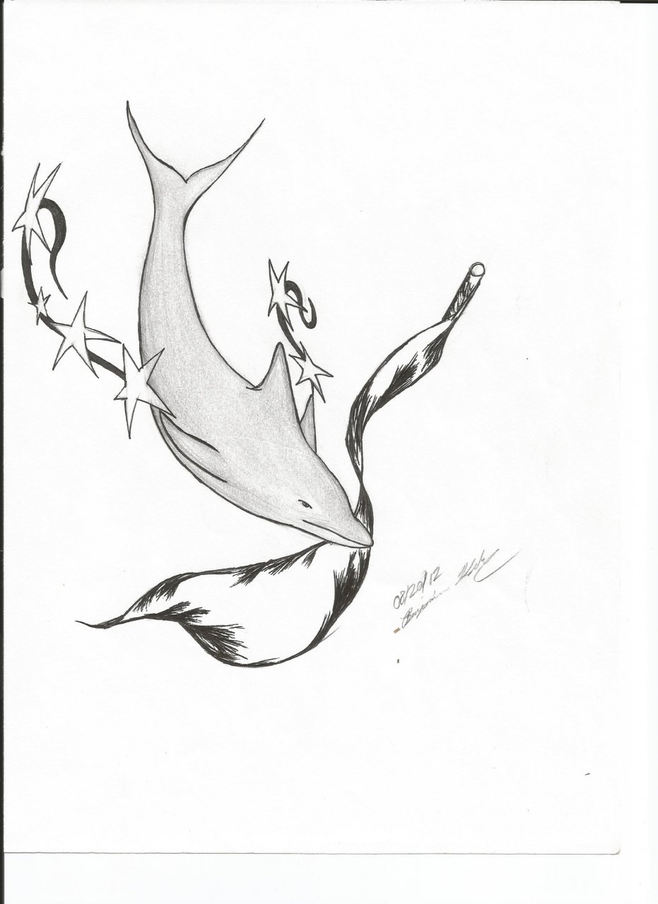 931x1280 Dolphin Tattoo Idea By Sir.sketch - Dolphin Tattoo Sketch