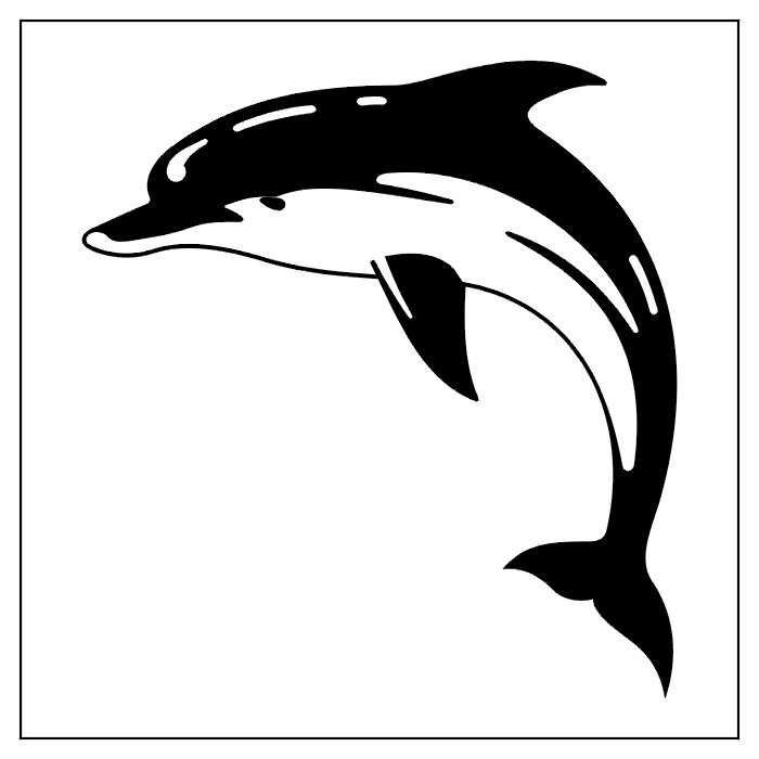 700x700 Latest Dolphin Tattoo Designs And Ideas - Dolphin Tattoo Sketch