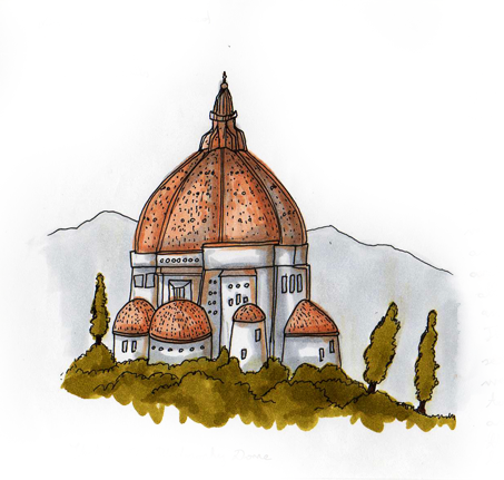 453x431 Pile Of Sith, Naboo Architecture - Dome Sketch