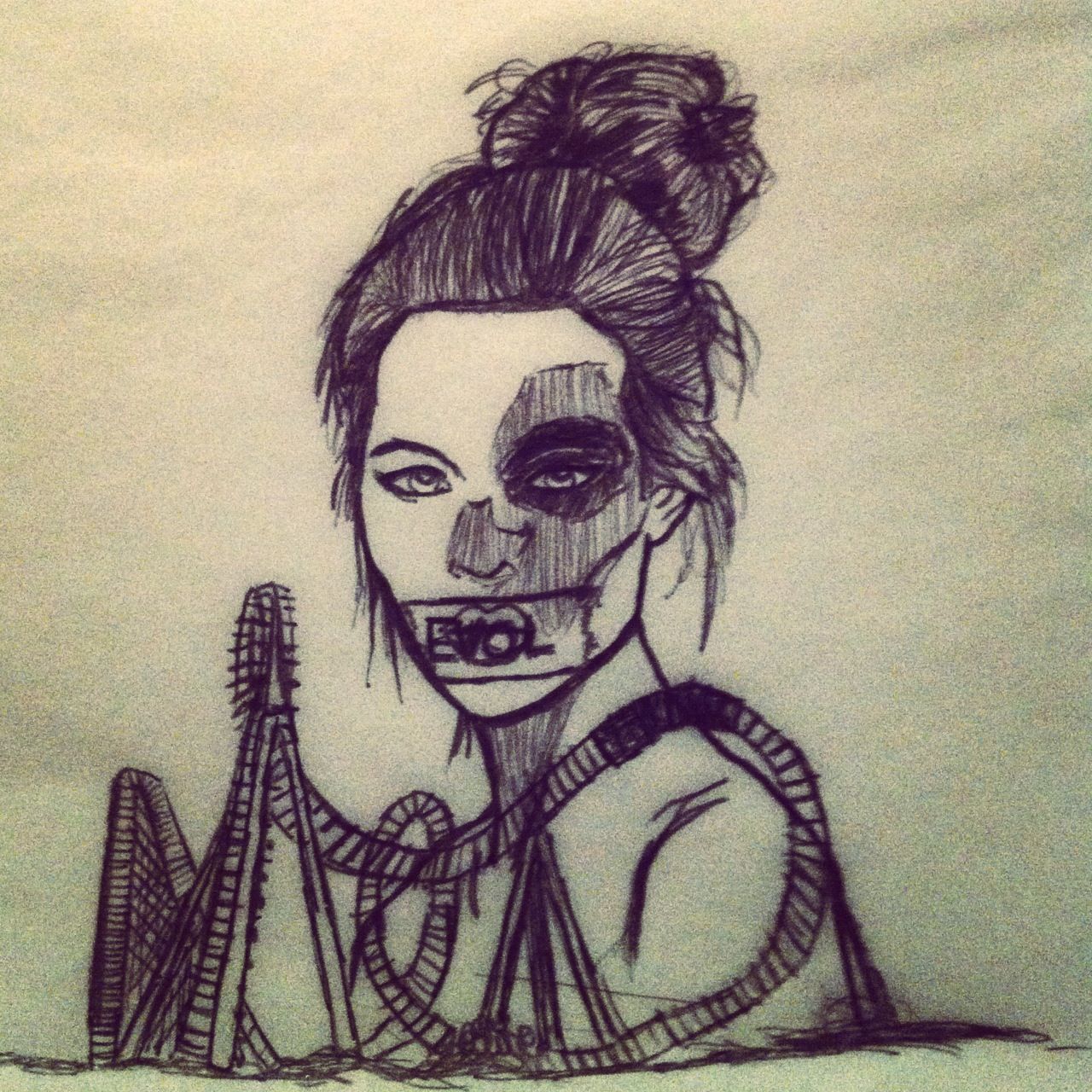 1280x1280 Sketch Against Domestic Violence. Domestic Violence + Female - Domestic Violence Sketch