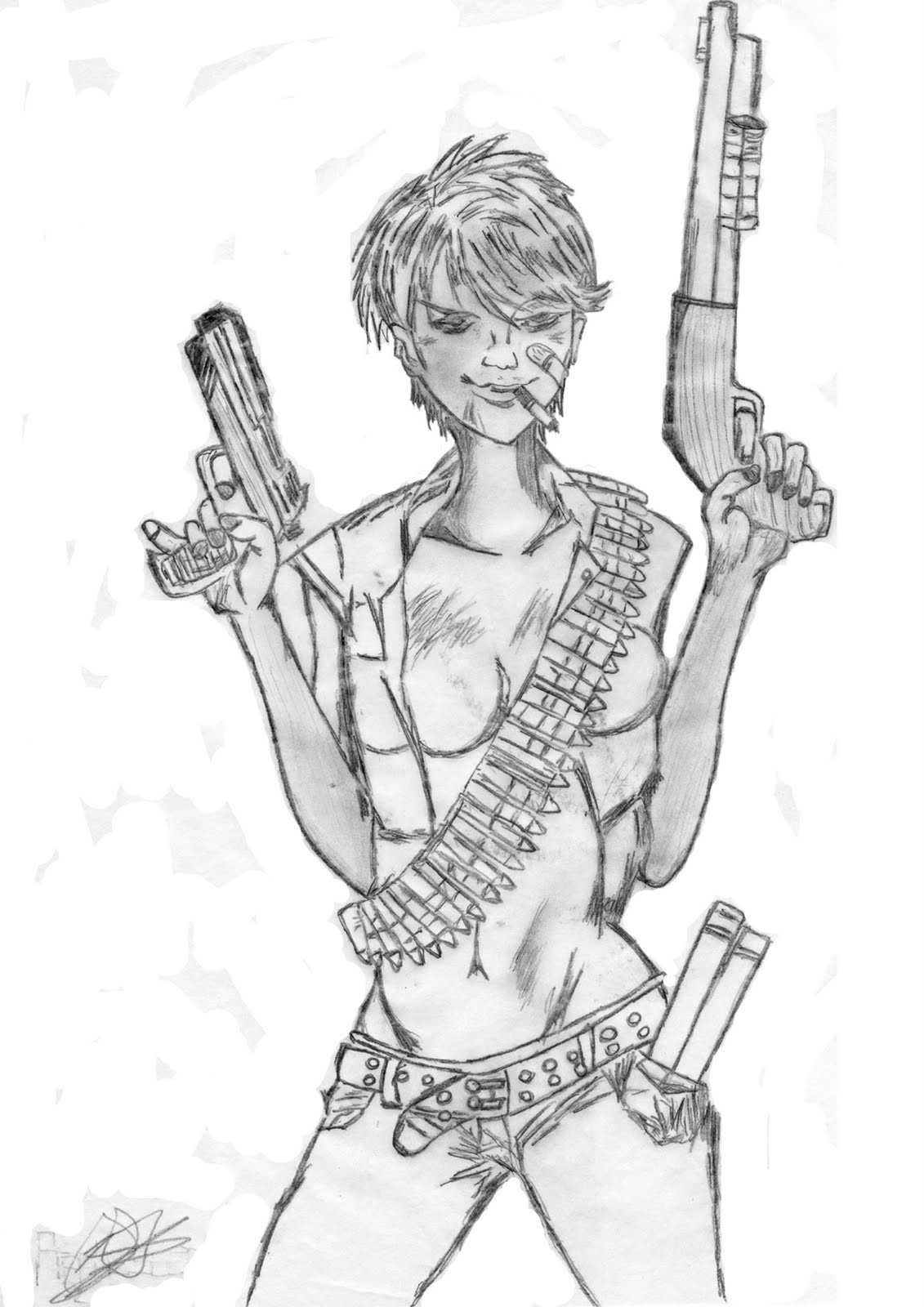 1131x1600 Reflection Media Mini Portfolio Domino Harvey Sketch - Domino Sketch