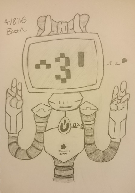 446x634 Domo Arigato Mr. Roboto Weasyl - Domo Sketch