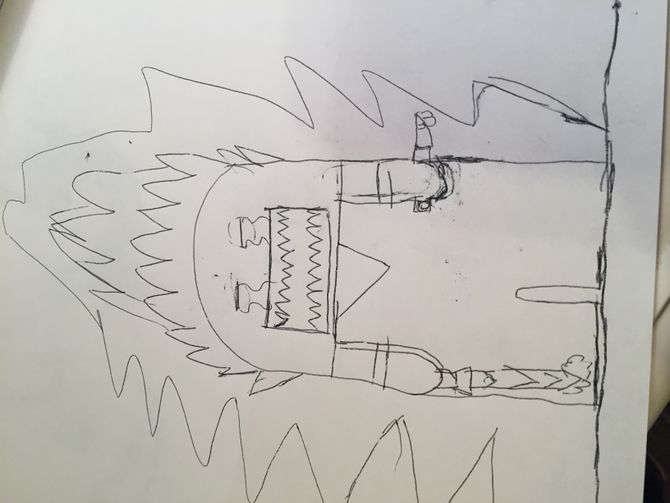 670x503 How To Draw Domo 13 Steps (With Pictures) - Domo Sketch