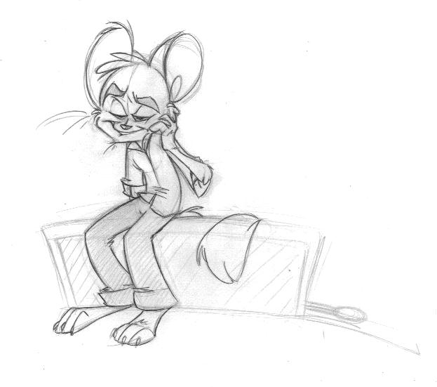 623x551 Style Practice Don Bluth By Blue Lobo - Don Bluth Sketch