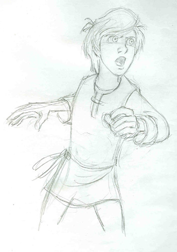 352x500 The Black Cauldron What Went Wrong - Don Bluth Sketch