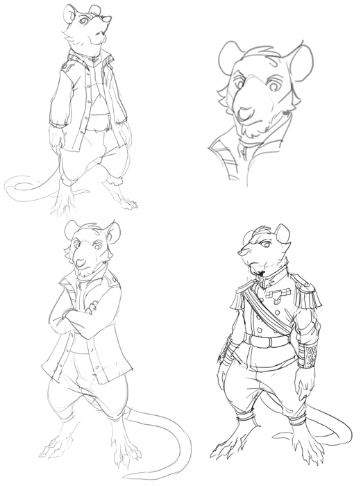 520x700 The Watch - Don Bluth Sketch