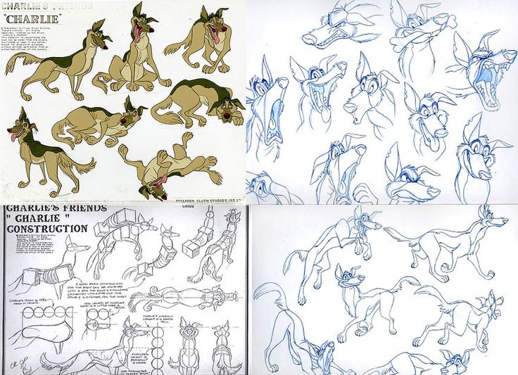 736x533 Don Bluth Sakugabooru - Don Bluth Sketch