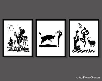 340x270 Don Quixote Print Etsy - Don Quixote Sketch