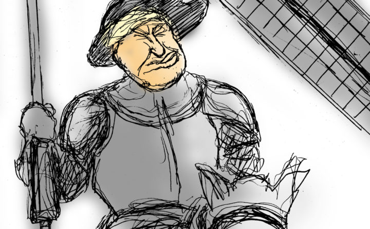 720x445 The Difference Between Don Quixote And Donald Trump Contributors - Don Quixote Sketch