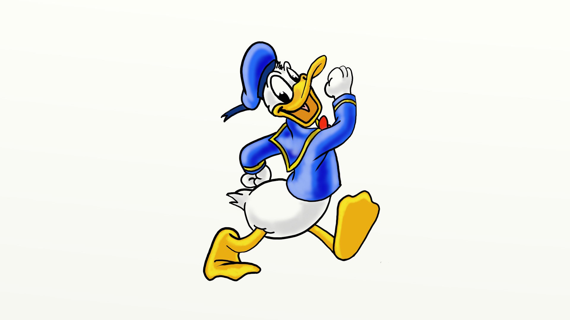 1920x1080 Daily Cartoon Drawings - Donald Duck Cartoon Sketch