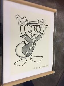225x300 Donald Duck Pencil Sketch Mr.duck Steps Out 1940 Special Frame - Donald Duck Sketch