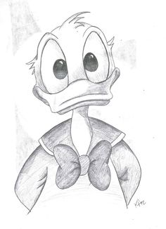 236x326 Draw Donald Duck Donald Duck, The Main Man - Donald Sketch