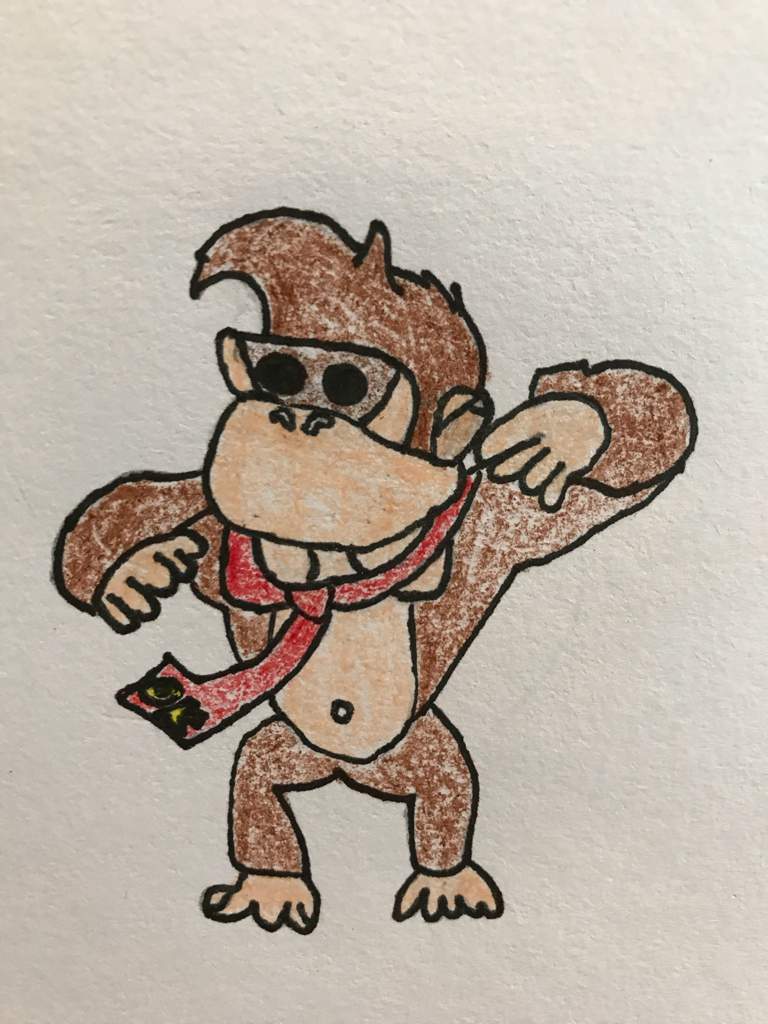 768x1024 Donkey Kong Funko Pop Drawing!! Funko! Amino - Donkey Kong Sketch