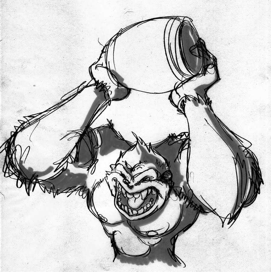 897x900 The Flying Pitilli Brothers Donkey Kong Kill Screen - Donkey Kong Sketch