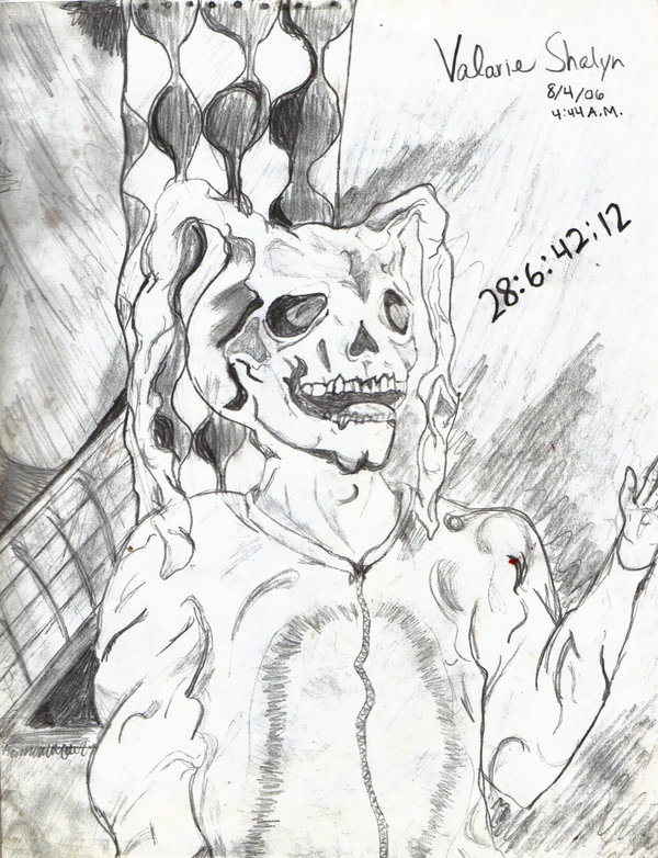 600x782 Donnie Darko Frank By Amour Bouton - Donnie Darko Frank Sketch