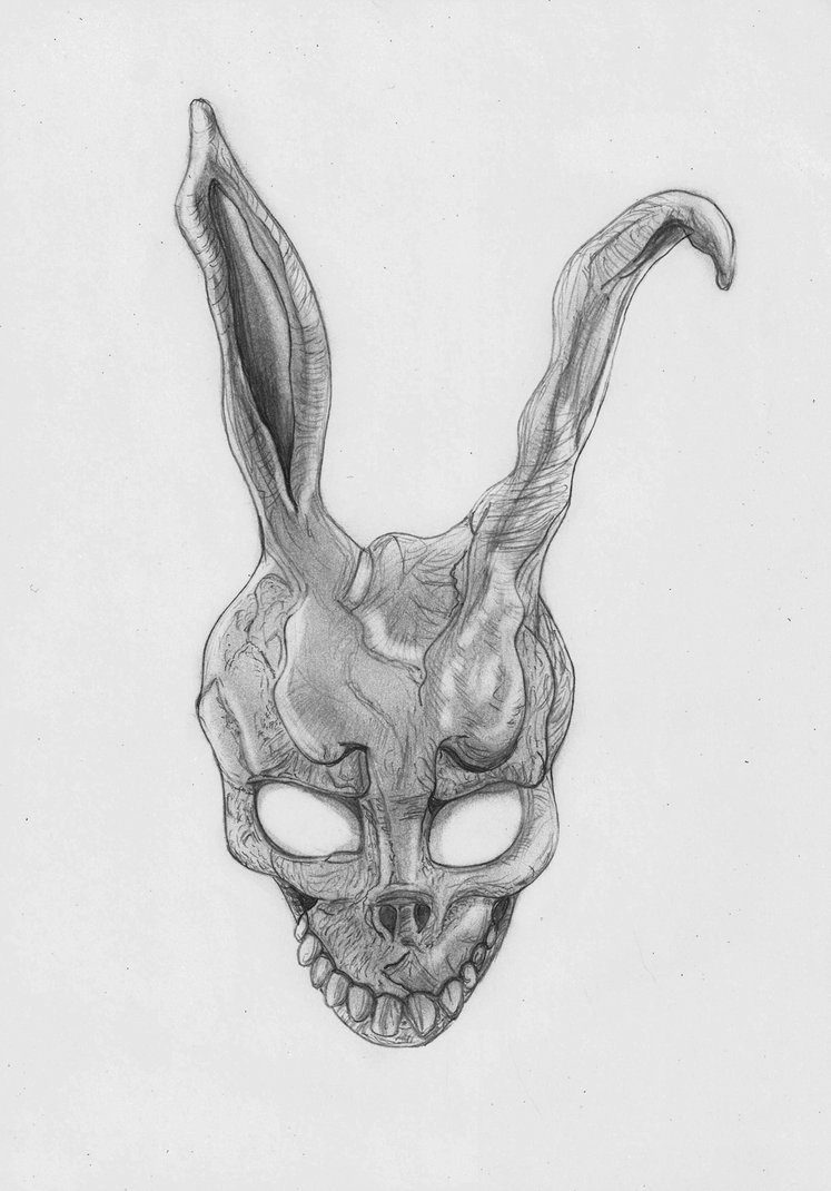 747x1070 Donnie Darko Sketch Frank - Donnie Darko Frank Sketch
