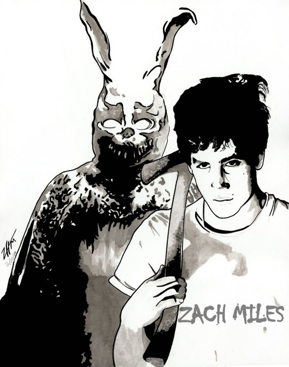 570x725 Donnie Darko Original - Donnie Darko Sketch