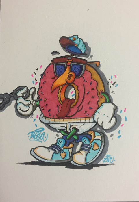 481x699 Prosa - Donut Sketch