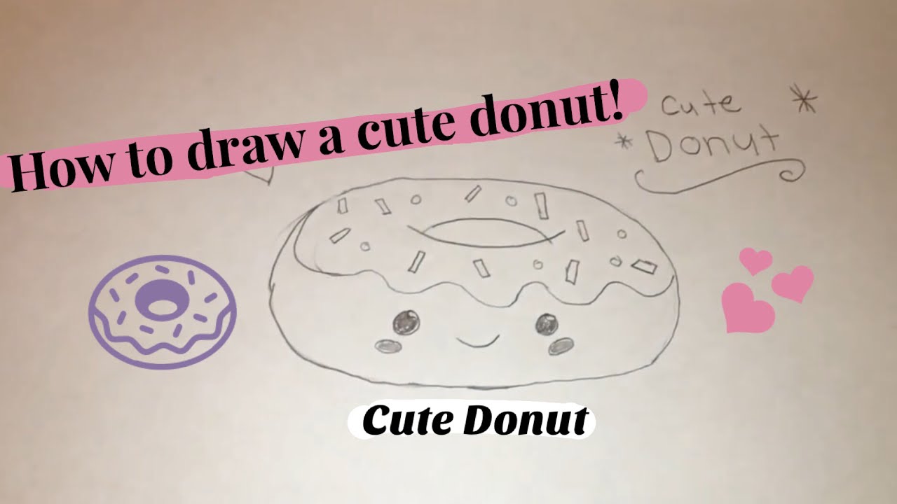 Donut Sketch at PaintingValley.com | Explore collection of Donut Sketch