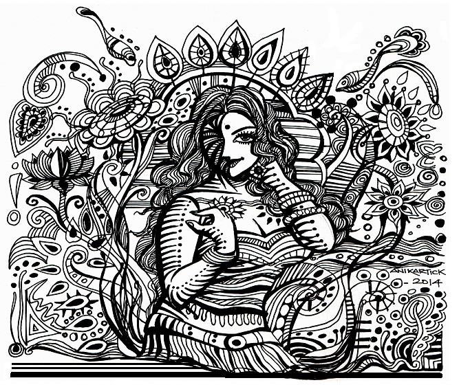 667x563 Doodle - Doodle Sketch