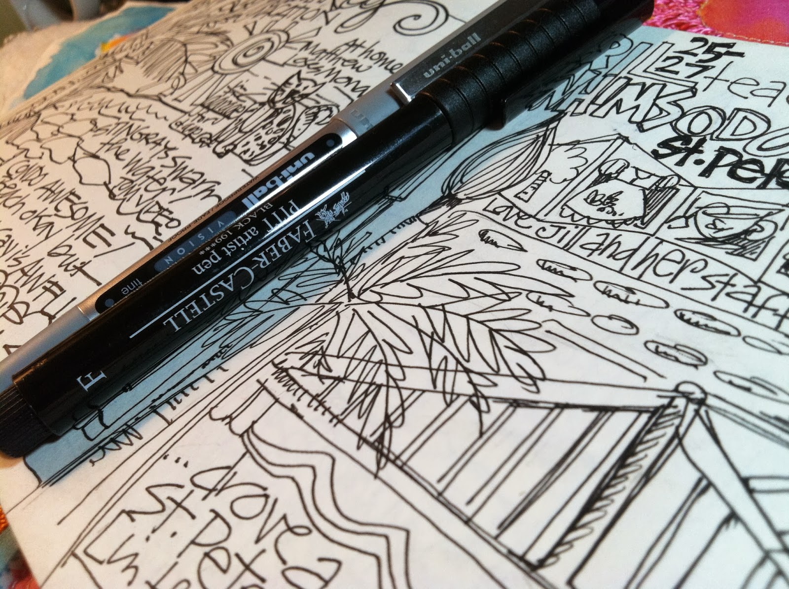 1600x1195 Whimspirations ...new Online Class!!!....draw Your Awesome Life - Doodle Sketch Online