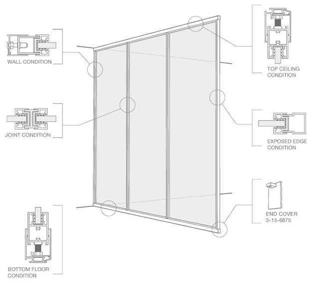 625x570 Fixed Window Section Detail Dwg - Door Frame Sketch