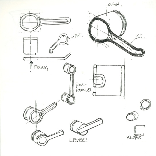 545x544 How Does Imagination Work, And Is It The Same For Everyone - Door Knob Sketch