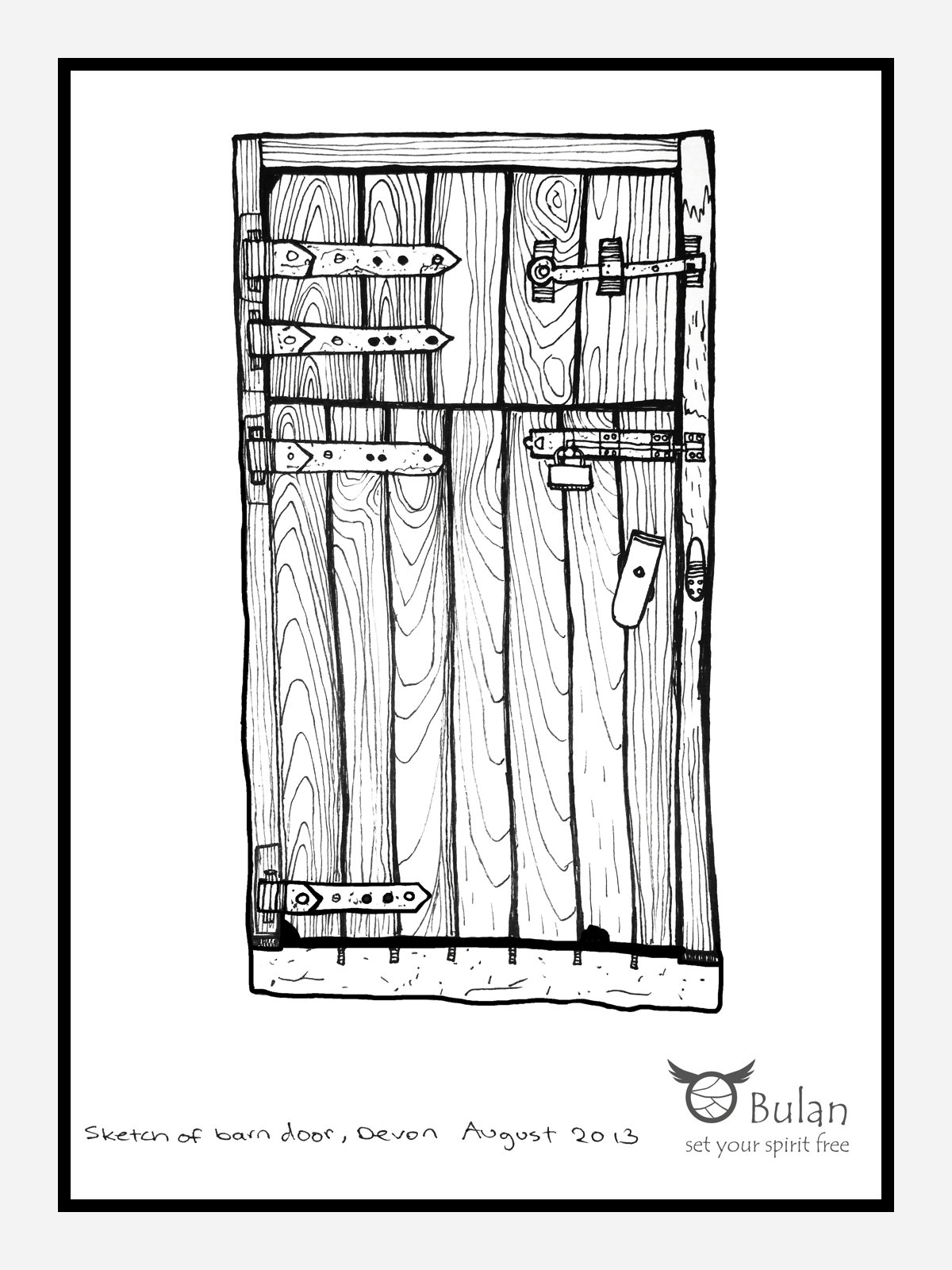 Door Sketch At Paintingvalley Com Explore Collection Of Door Sketch