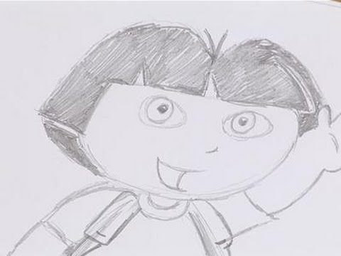 480x360 How To Sketch Dora - Dora Sketch