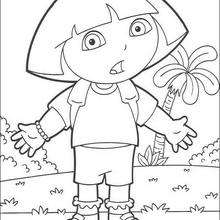 220x220 Dora Coloring Pages, Drawing For Kids, Videos For Kids, Reading - Dora The Explorer Sketch