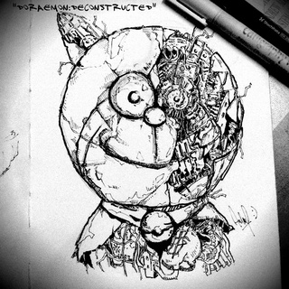 320x320 Did A Little Sketch When I Was Freakin Bored - Doraemon Sketch