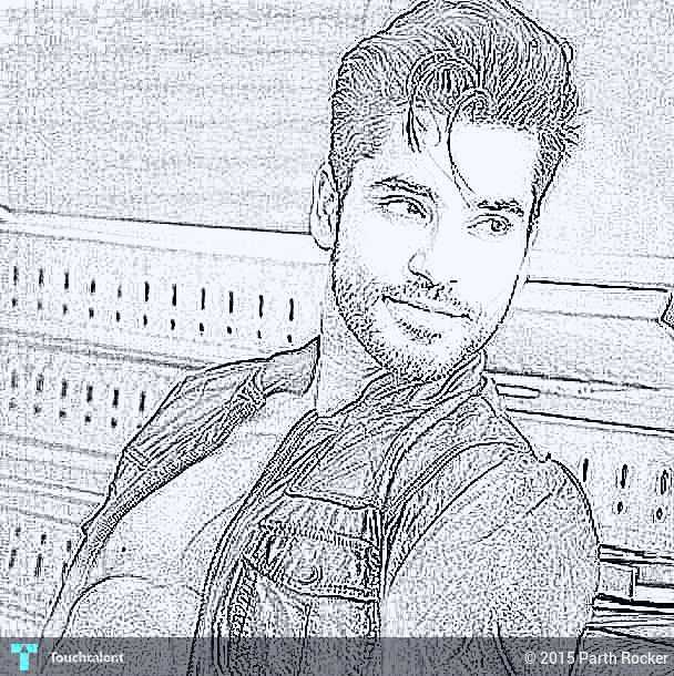608x610 Gautam Gulati Sketch With Dot Shading Touchtalent - Dot Sketch