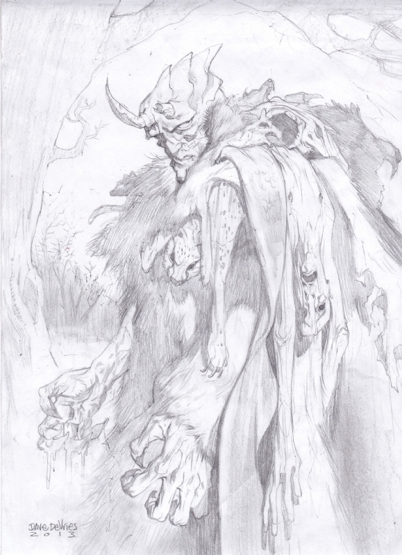 579x800 Dave Devries - Dota 2 Sketch