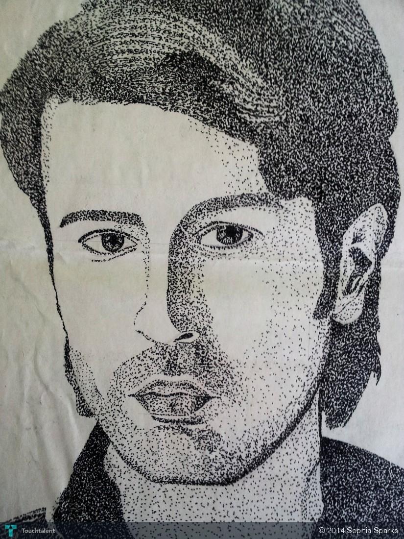 825x1100 Dotted Sketch Touchtalent - Dotted Sketch