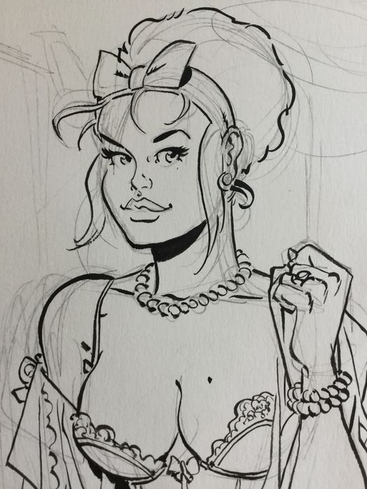 525x700 Meynet, - Double Face Sketch