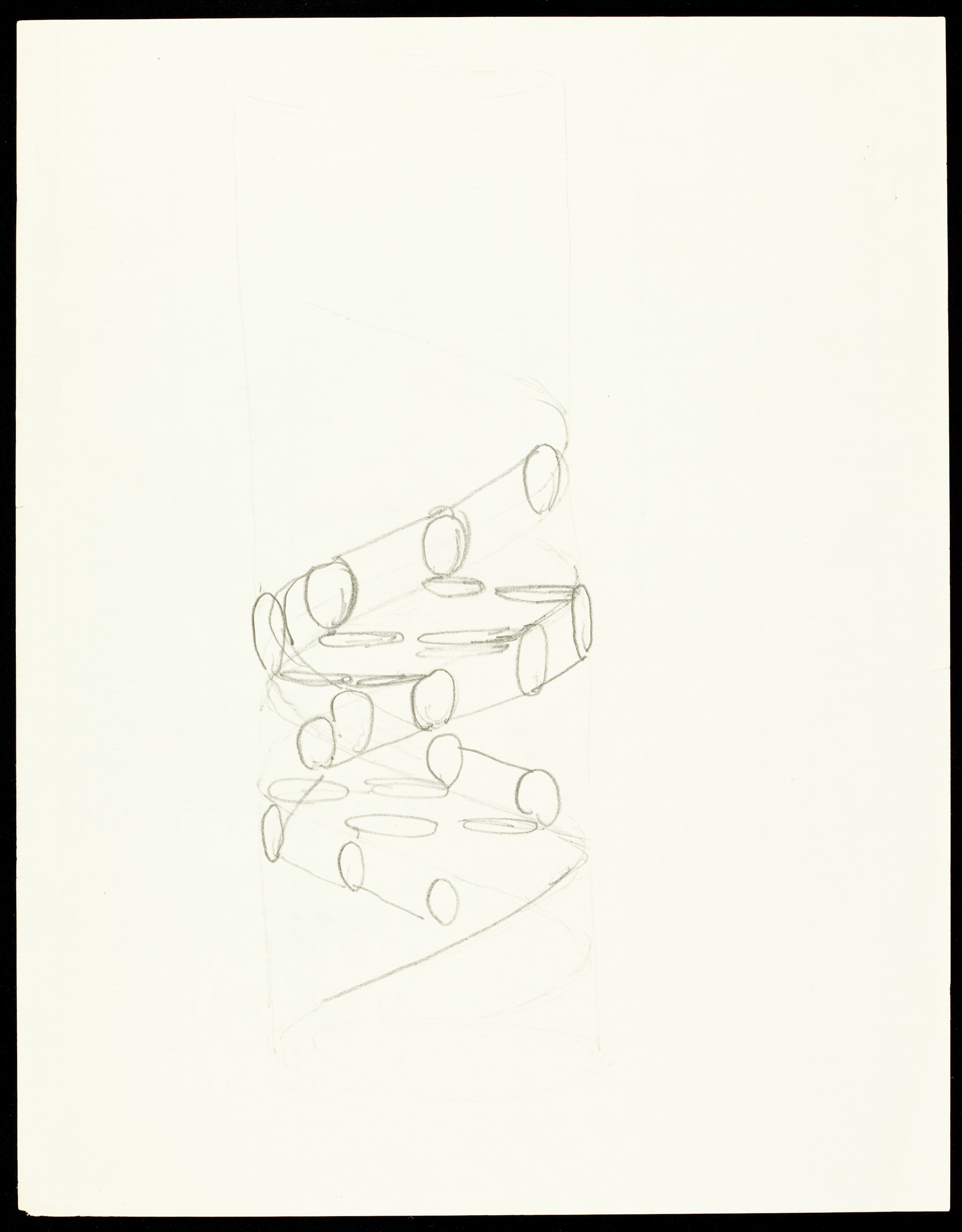 3698x4736 Filepencil Sketch Of The Dna Double Helix By Francis Crick - Double Helix Sketch