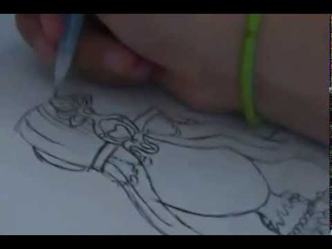 480x360 How To Draw Lizzie Hearts From Ever After High By Double Sketch - Double Sketch