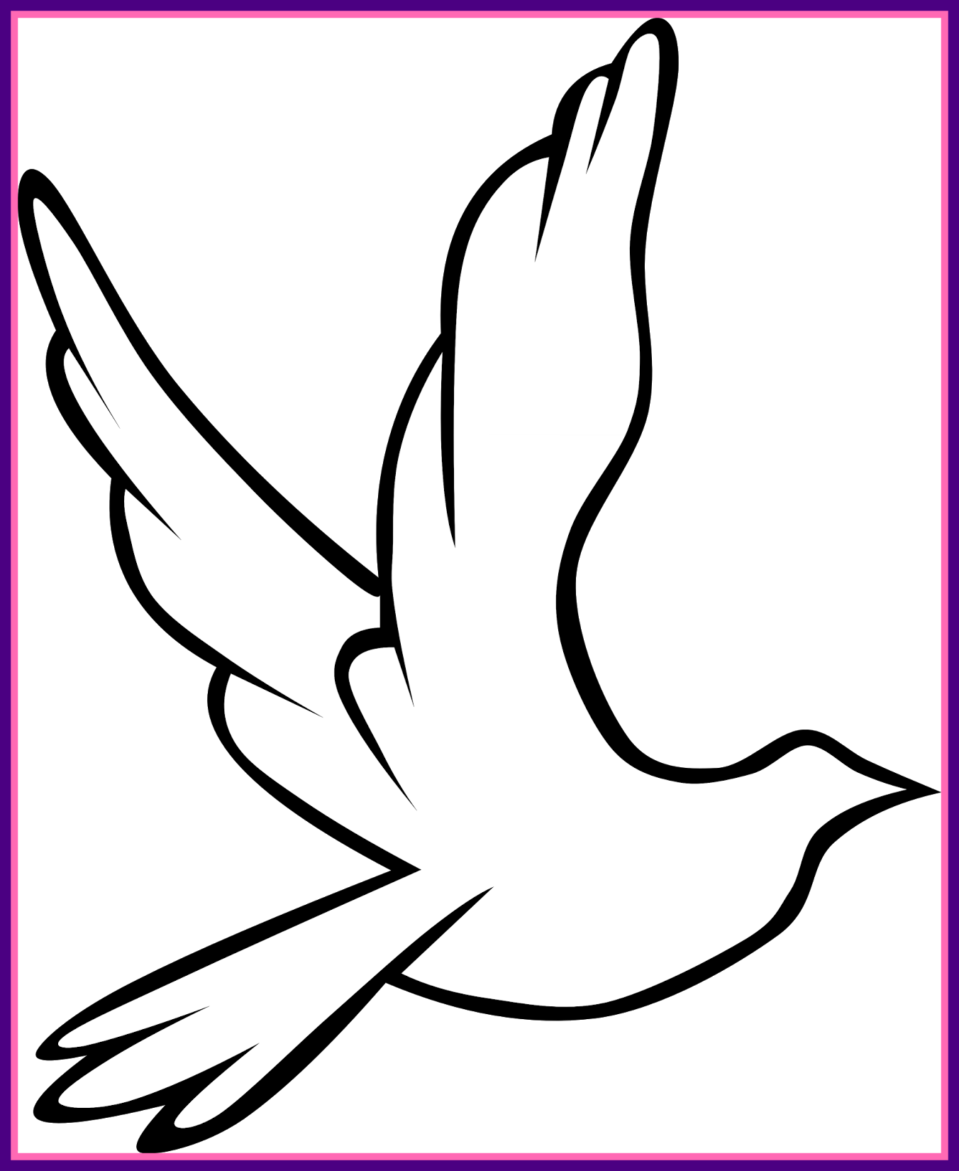 1352x1650 Pigeon Clipart Sketch, Pigeon Sketch Transparent Free For Download - Dove Bird Sketch