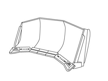 363x273 Cutting Blades For Sale - Dozer Sketch