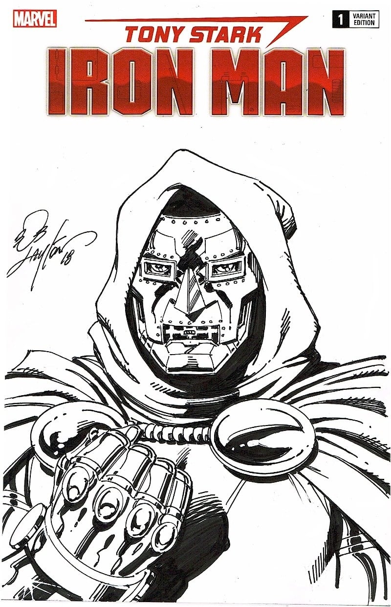 800x1241 Doctor Doom More Great Art - Dr Doom Sketch
