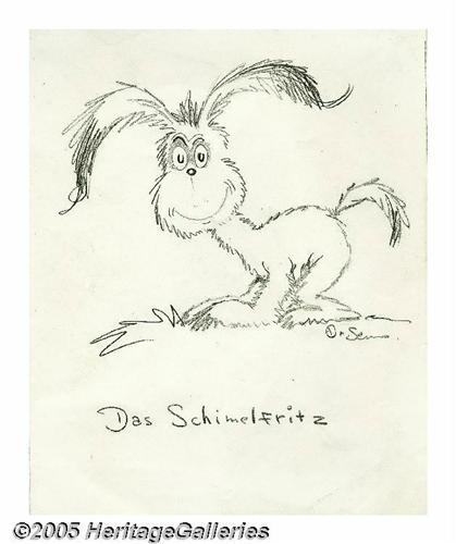 419x500 Dr. Seuss - Dr Seuss Sketches