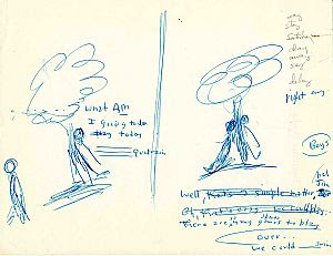 300x231 Booktryst Lost, Unpublished Dr. Seuss Manuscript Surfaces - Dr Seuss Sketches