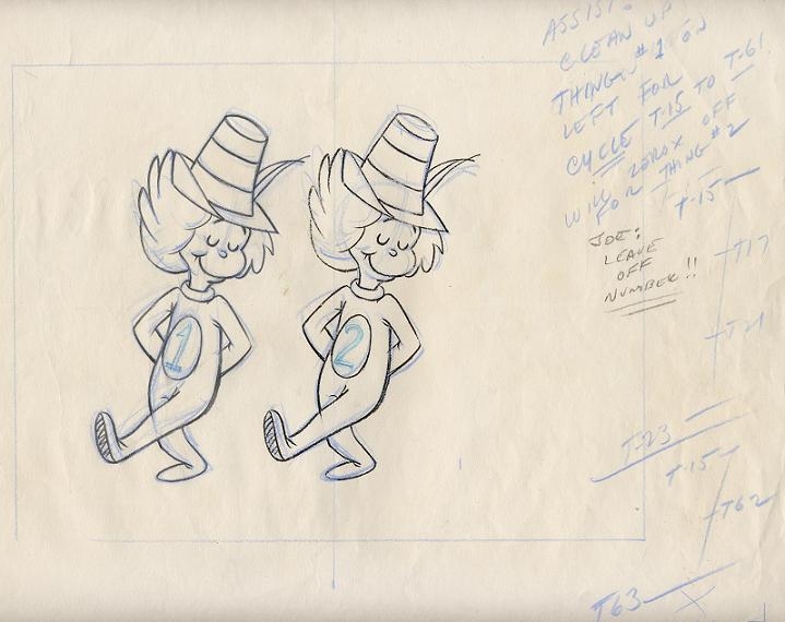 719x570 Theodore Geisel - Dr Seuss Sketches