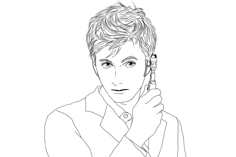 800x533 Dr Who Sketch By Evionn - Dr Who Sketch