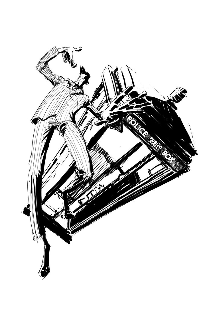 719x1111 Doctor Who Sketch By Feeesh - Dr Who Sketch