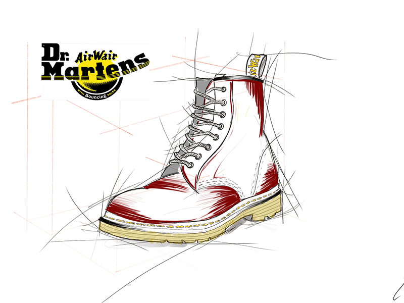 800x600 Dr Martens Sketch By Julian Alvarado - Dr Who Sketch