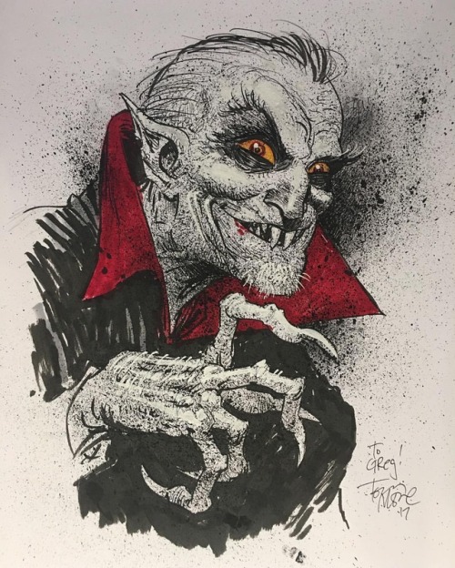 500x624 Dark And Bloody Ground, This Dracula Sketch Kinda Went In A Weird - Dracula Sketch