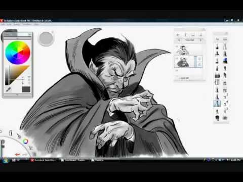 480x360 Dracula Sketch - Dracula Sketch