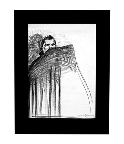 430x500 Dracula Sketch Mondo - Dracula Sketch